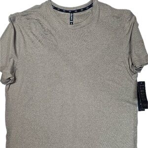 LEG3ND Inspire Shirt Mens Large Beige Crewneck Short Sleeve T-Shirt NEW